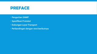 Snmp protocol | PPTX