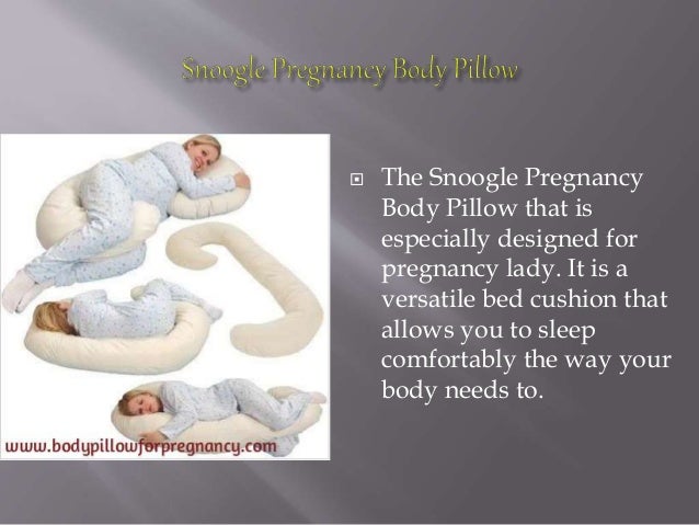 Snoogle Pregnancy Body Pillow