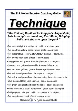 Snooker treining | PDF