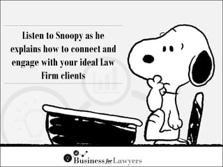 Snoopy Method - To have a real relationship with your clients | PDF