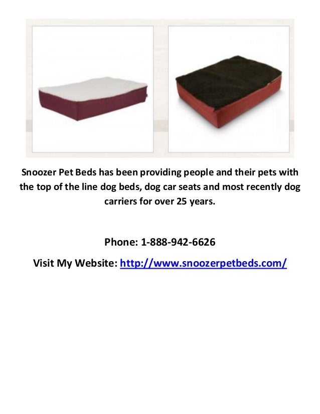 Snoozer Pet Beds Snoozer Orthopedic Dog Bed