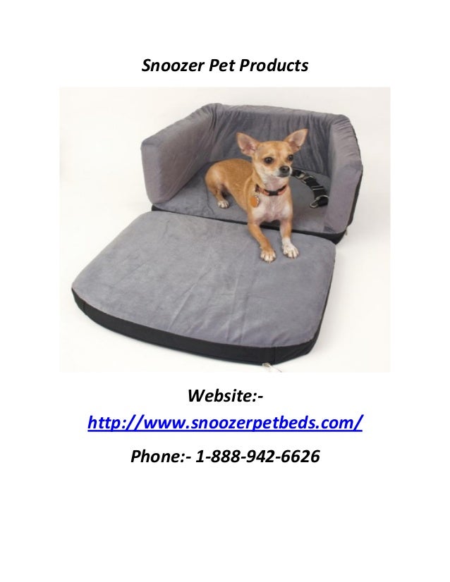 Snoozer Pet Bed (18889426626)