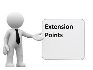 ICON UK 2014 – Plugin Development
Extension
Points
 