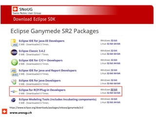 Social Collaboration 39: "Vernetzte Informationswelt“
www.dnug.de
Download Eclipse SDK
https://www.eclipse.org/downloads/packages/release/ganymede/sr2
 