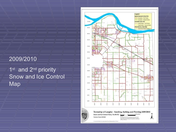 Snow And Ice Control Policy Revisions And Equipment