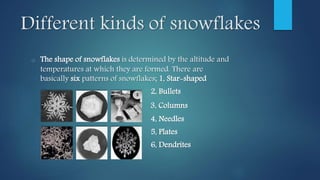 Snow and snowflakes | PPT