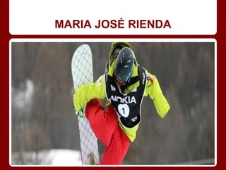 MARIA JOSÉ RIENDA
 