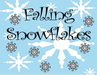 Snow Emergent Reader by Kinderblossoms