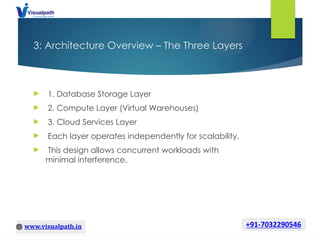 Snowflake Data Engineering with DBT - Online Training Visualpath.pptx