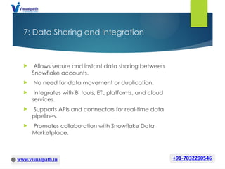 Snowflake Data Engineering with DBT - Online Training Visualpath.pptx