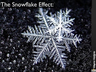 The Snowflake Effect:  