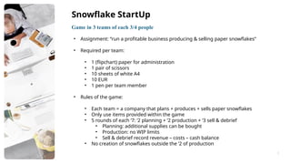 Snowflake Administration AC-snowflake exercise - Agile concepts in an enterprise environment.pptx