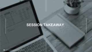 © 2021 Snowflake Inc. All Rights Reserved.
SESSION TAKEAWAY
© 2021 Snowflake Computing Inc. All Rights Reserved
 