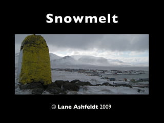 Snowmelt




© Lane Ashfeldt 2009
 