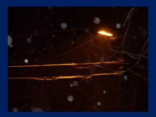 Snow On A Winter Night