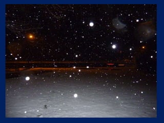 Snow On A Winter Night