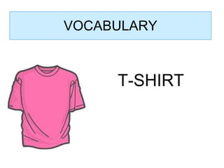 VOCABULARY T-SHIRT