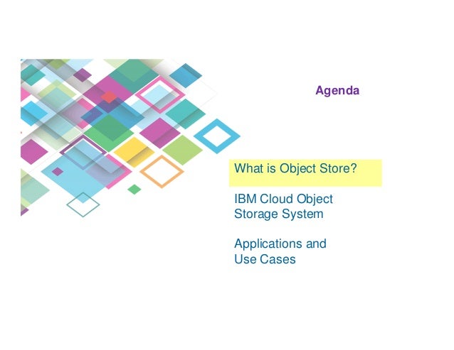 ibm cloud object storage system powered by cleversafe and its appli