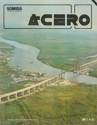 REVISTA ACERO N° 3, SOMISA, 1977