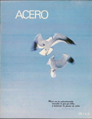 REVISTA ACERO N° 5, SOMISA, 1977