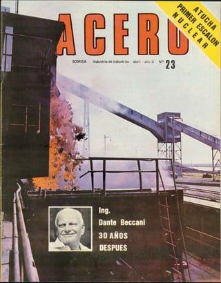 REVISTA ACERO N° 2, SOMISA, 1979
