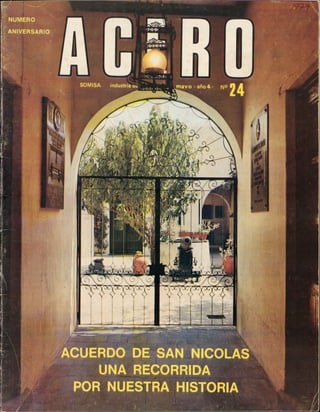 REVISTA ACERO N° 3, SOMISA, 1979