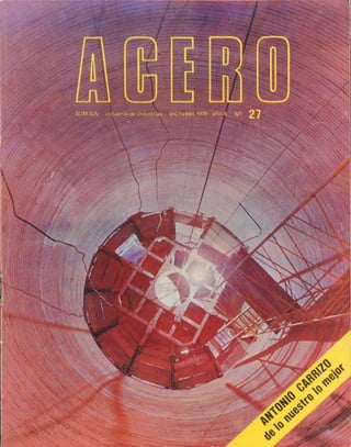 REVISTA ACERO N° 6, SOMISA, 1979