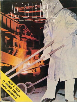 REVISTA ACERO N° 3, SOMISA, 1980