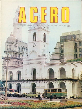 REVISTA ACERO N° 2 , SOMISA, 1981