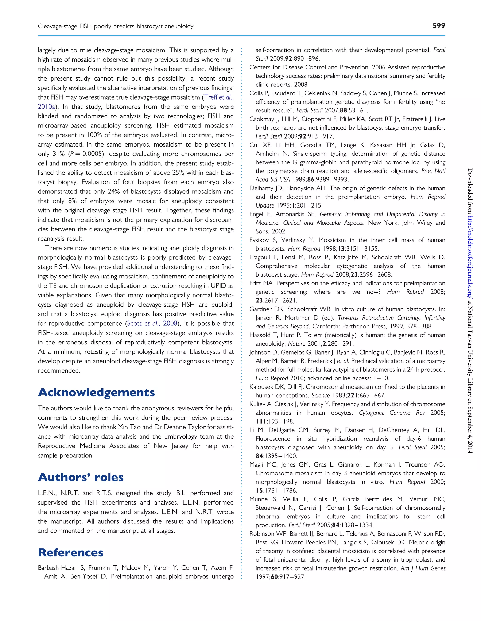 Snp microarray | PDF