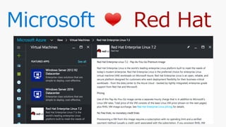 Microsoft Red Hat
 