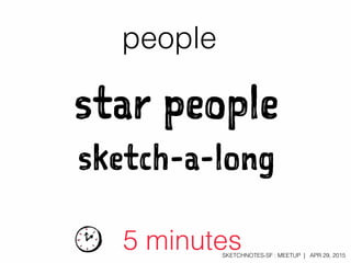 star people basics
You can draw a person in 4 simple steps....
 