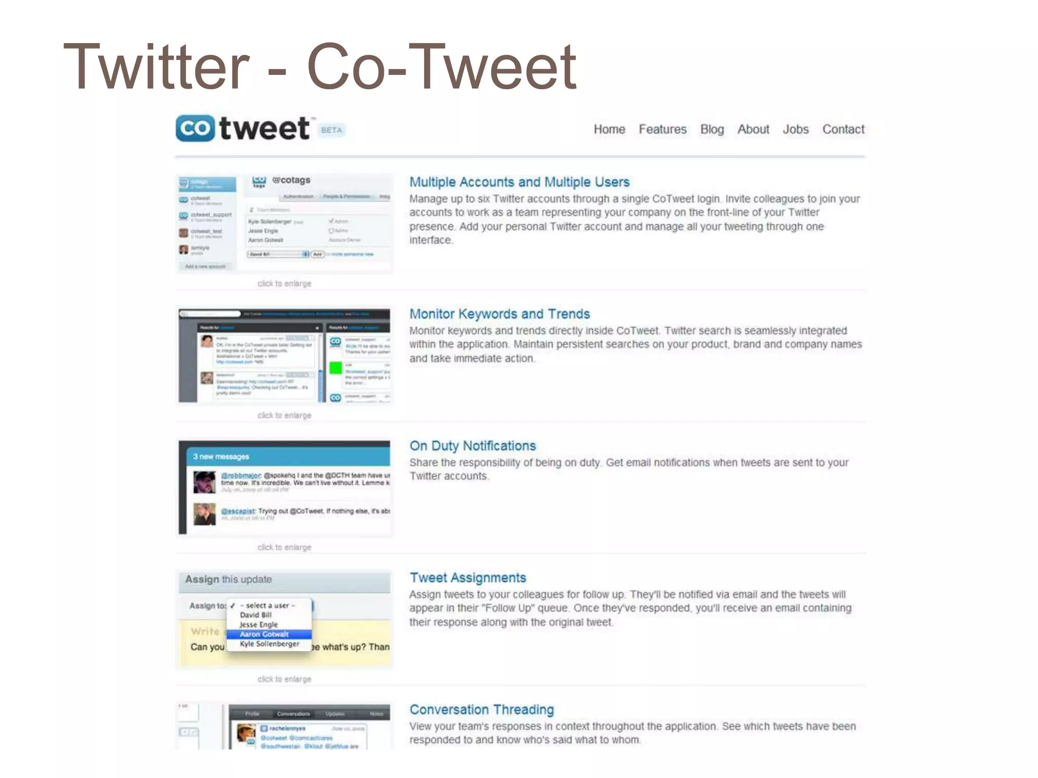 Twitter - Co-Tweet
