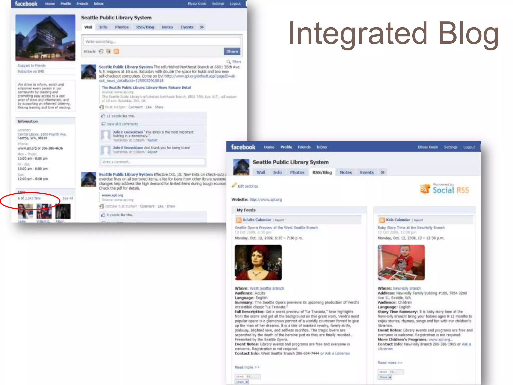 Integrated Blog