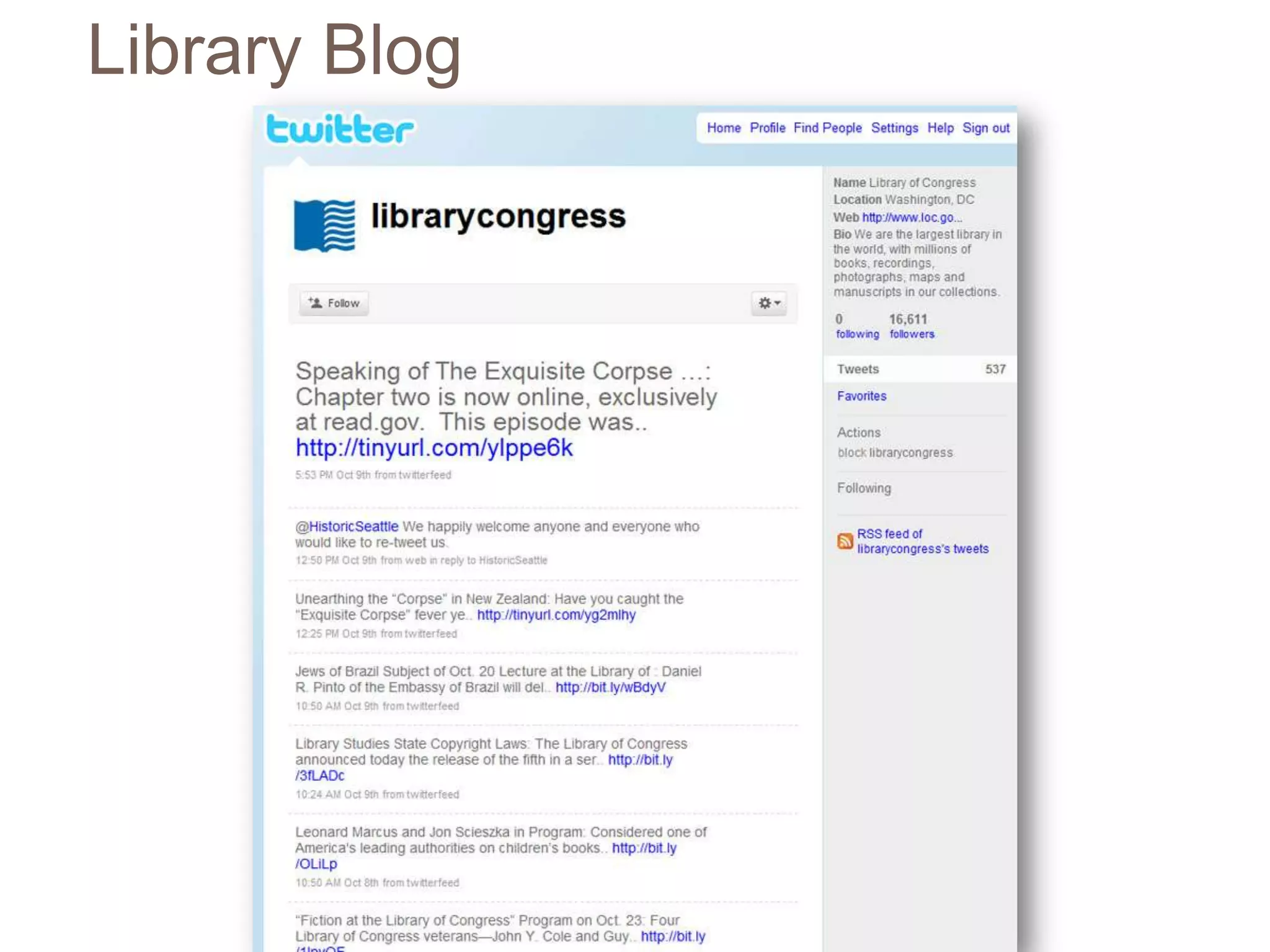 Library Blog