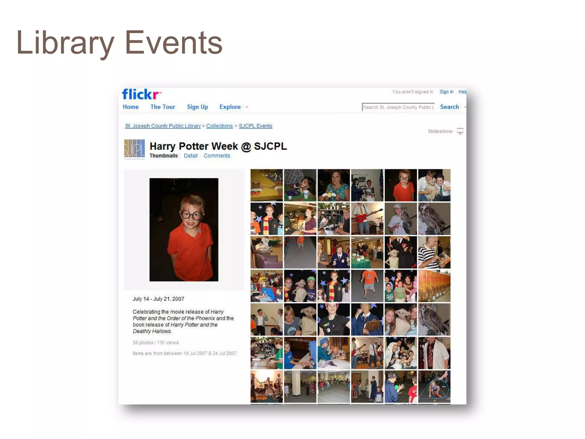 Library Events