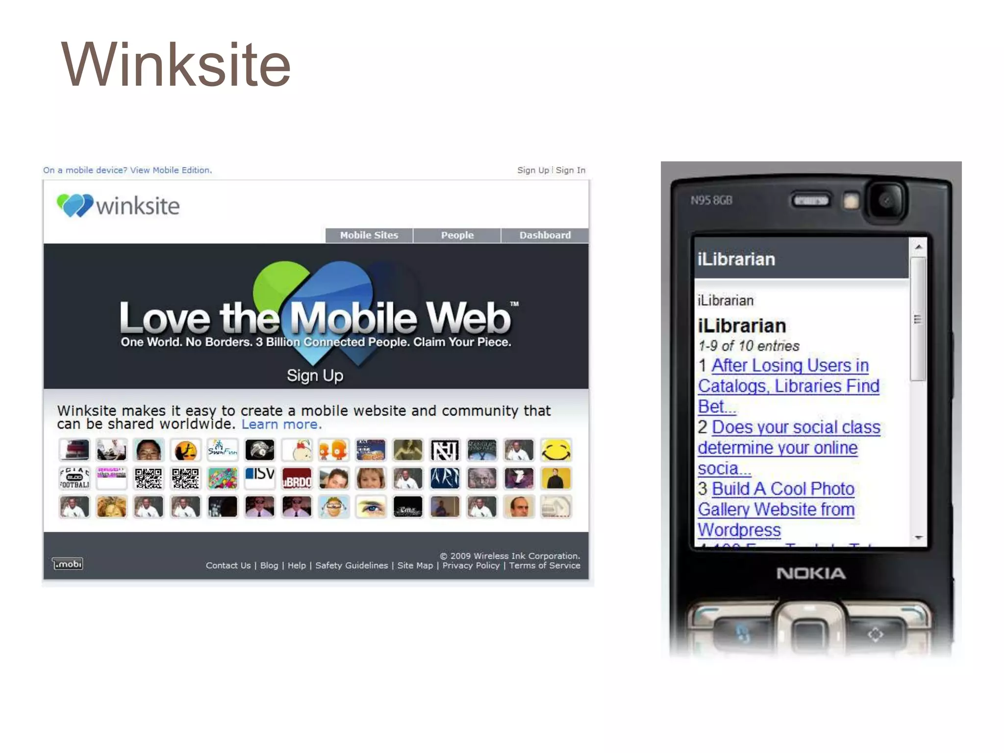 Winksite