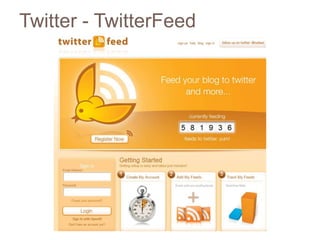 Twitter - TwitterFeed