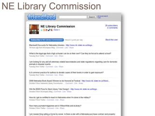 NE Library Commission