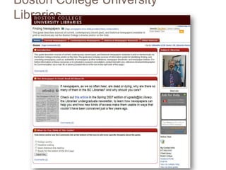 Boston College University Libraries