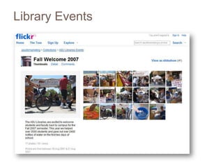 Library Events<br />