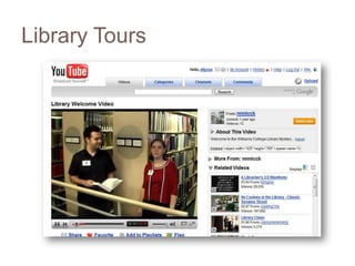 Library Tours<br />