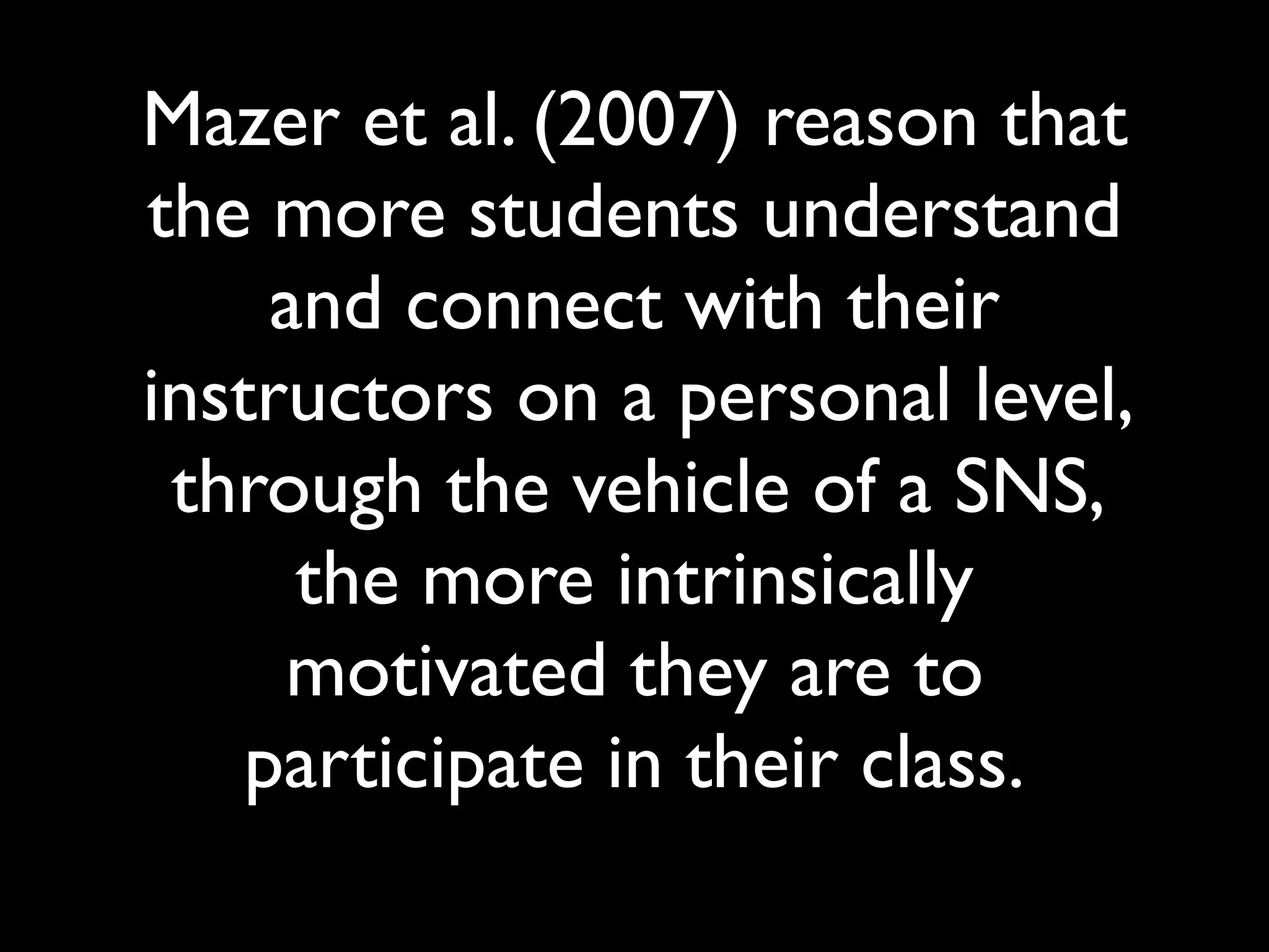 Use of Online Educational Social Networking in a School Environment
