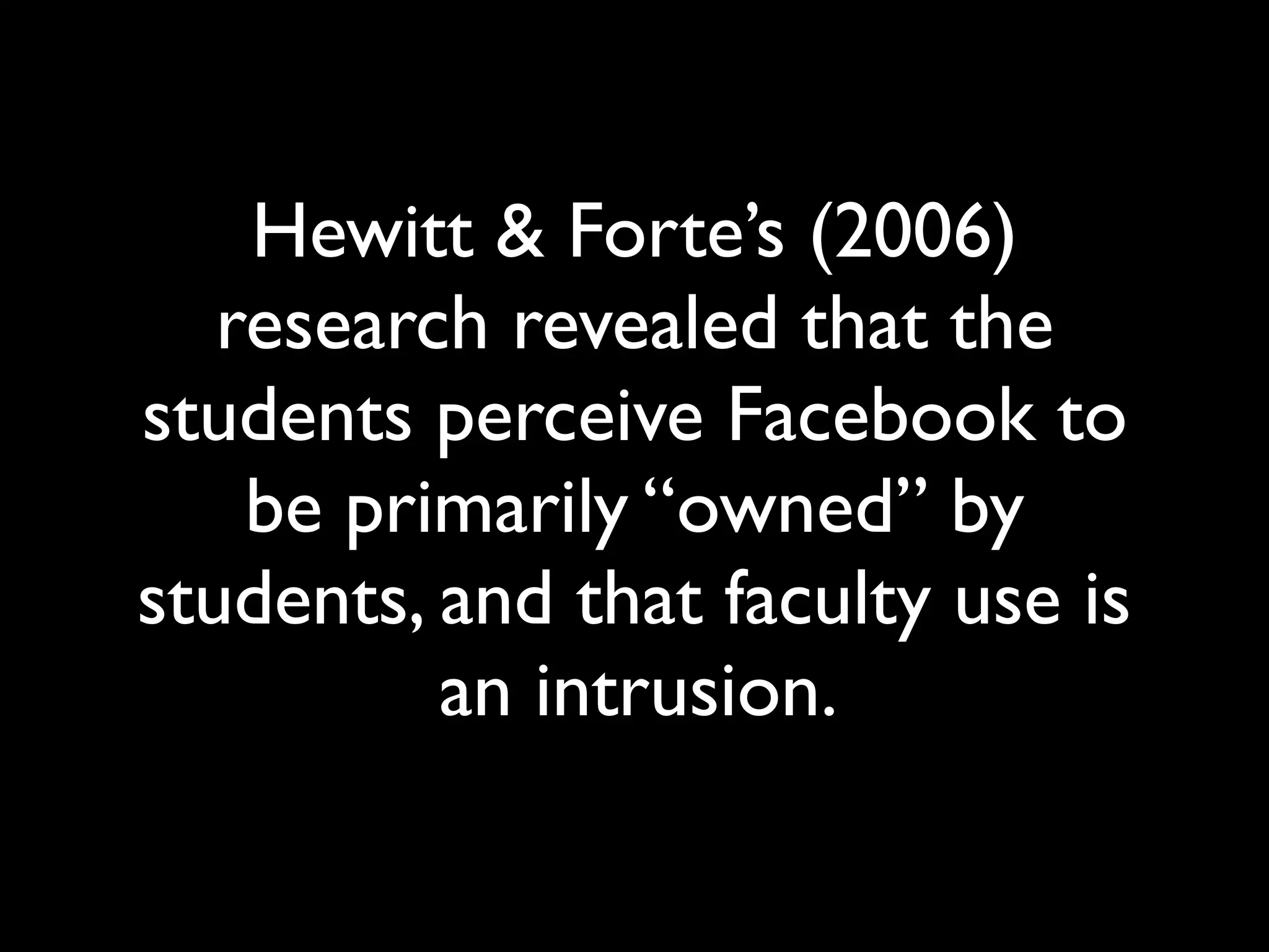 Use of Online Educational Social Networking in a School Environment