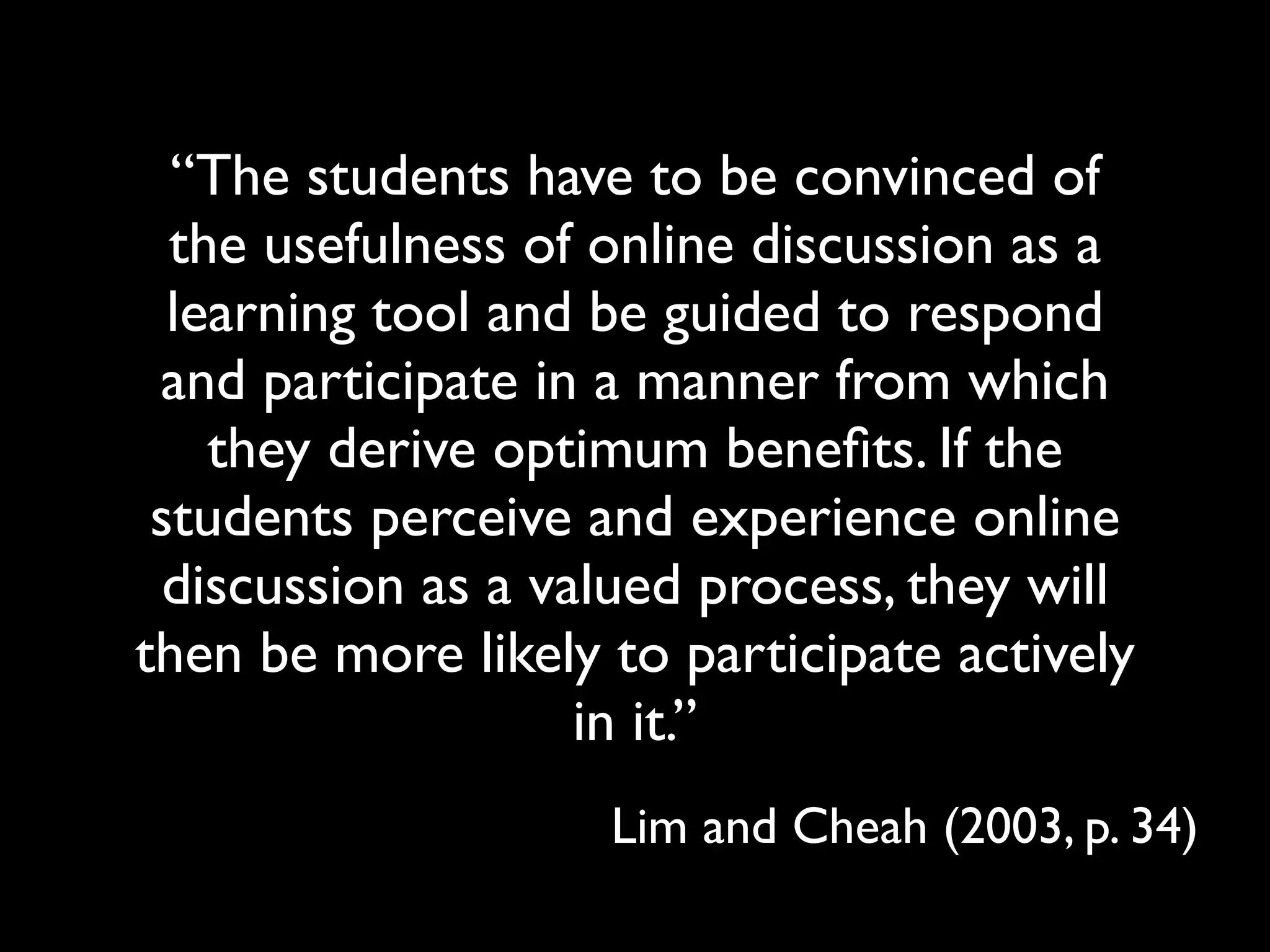 Use of Online Educational Social Networking in a School Environment