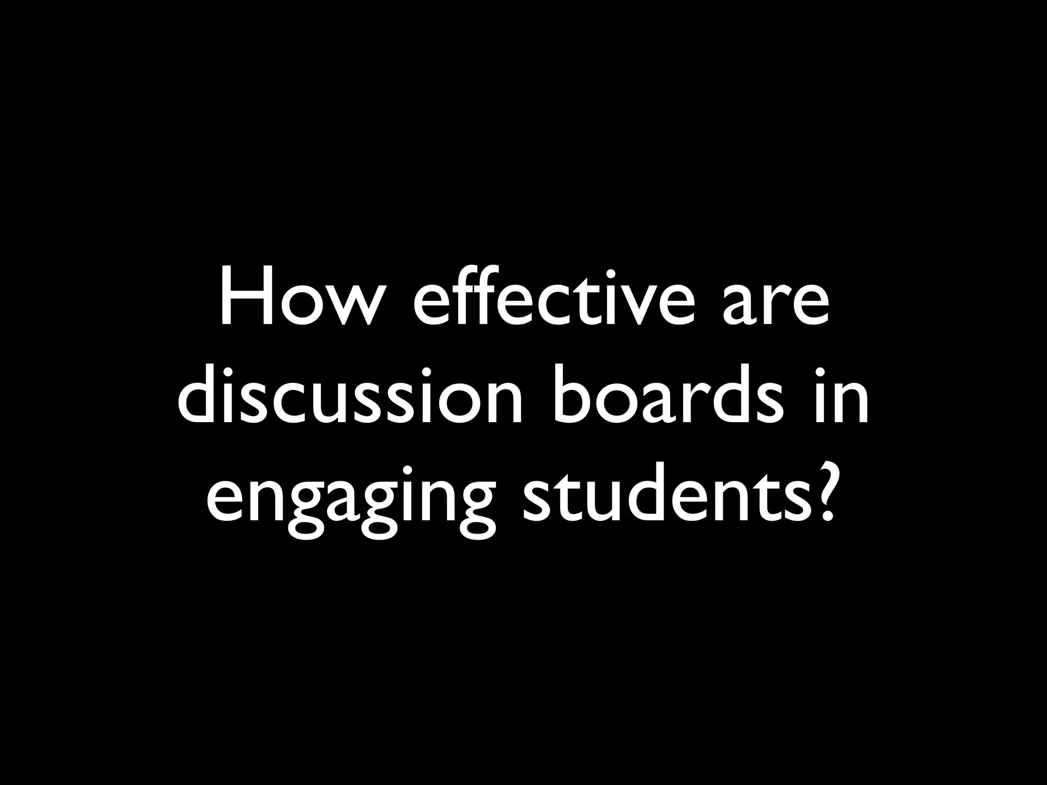 Use of Online Educational Social Networking in a School Environment