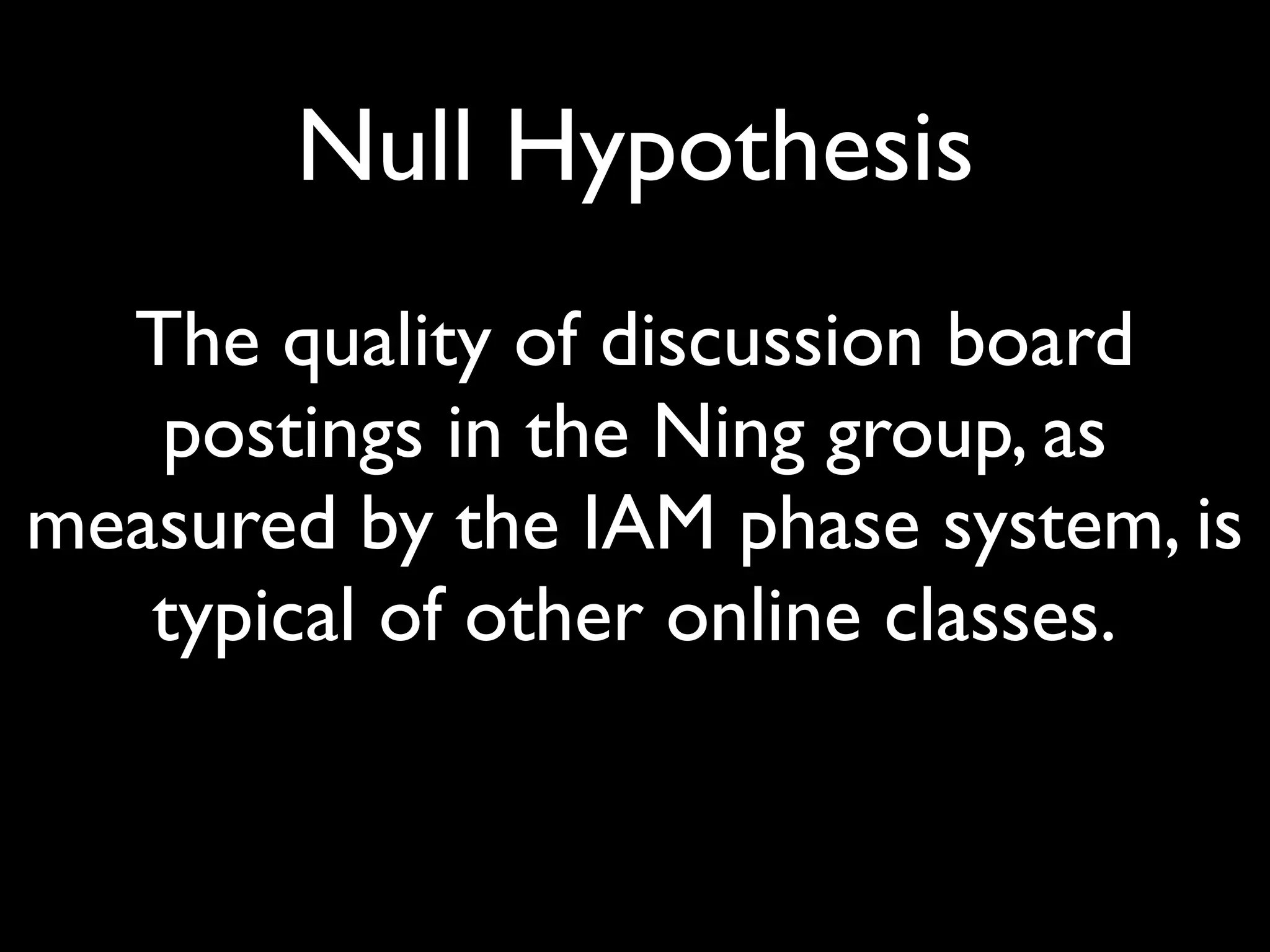 Use of Online Educational Social Networking in a School Environment