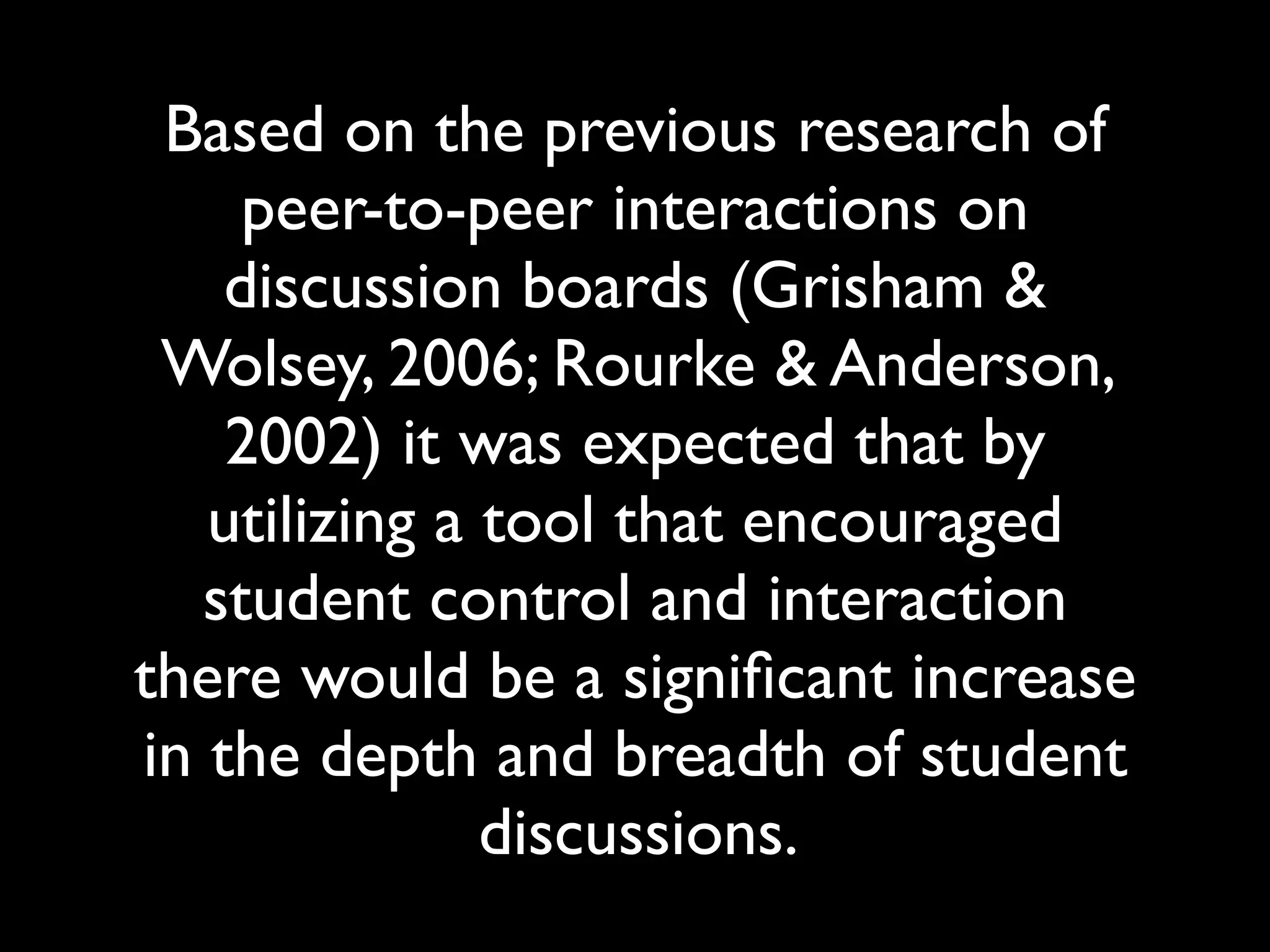 Use of Online Educational Social Networking in a School Environment