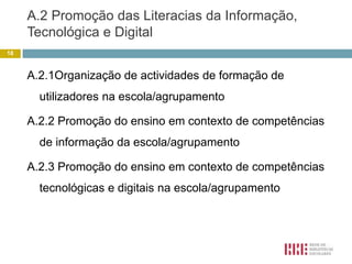 Só 14,3% dos docentes afirma articular no âmbito de determinados projectos/programas específicos11Pontos fracos identificados
