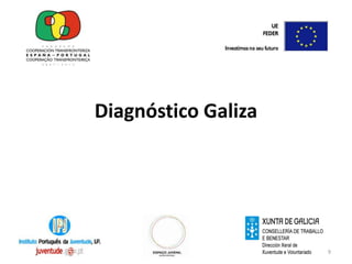 Diagnóstico Galiza10Problema principal: Perda de população no meio rural.A aglomeração da população e a actividade económica na região é uma tendência que se passa em todo o mundo.A actividade económica concentra-se em determinadas áreas metropolitanas, o que gera problemas em zonas “pouco dinâmicas”